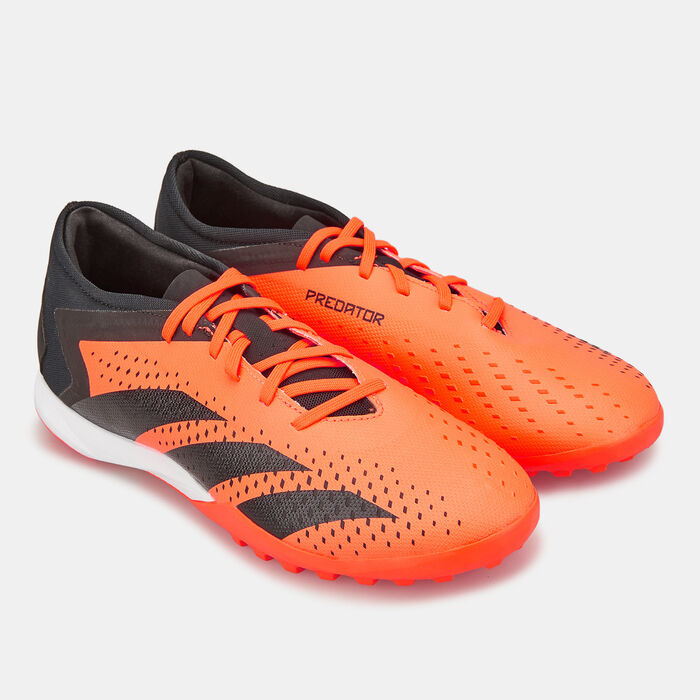 adidas Men's Predator Accuracy.3 Low Turf Ground Football Shoe Orange image number 2