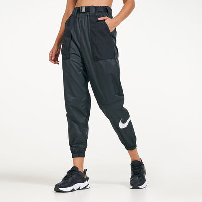 Nike Women's Woven Swoosh Pants Black Nike Women's Woven Swoosh Pants Black