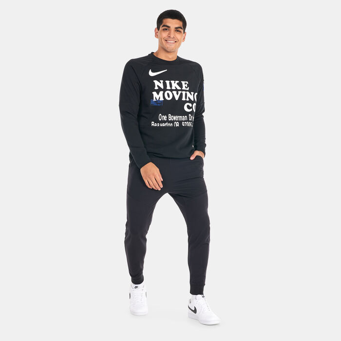 Nike Men's Dri-FIT Long-Sleeve Fitness Top Black Nike Men's Dri-FIT Long-Sleeve Fitness Top Black image number 2