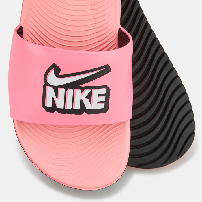 Nike Kids' Kawa Slides Orange image number 2