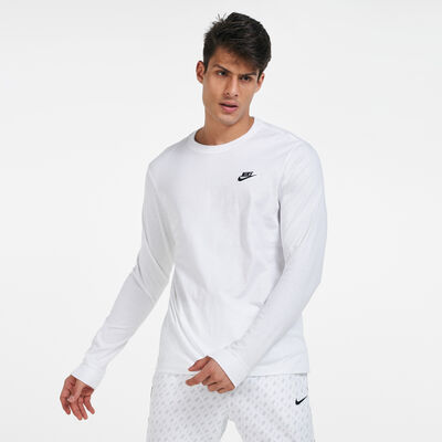 Nike Men's Sportswear Club T-Shirt White