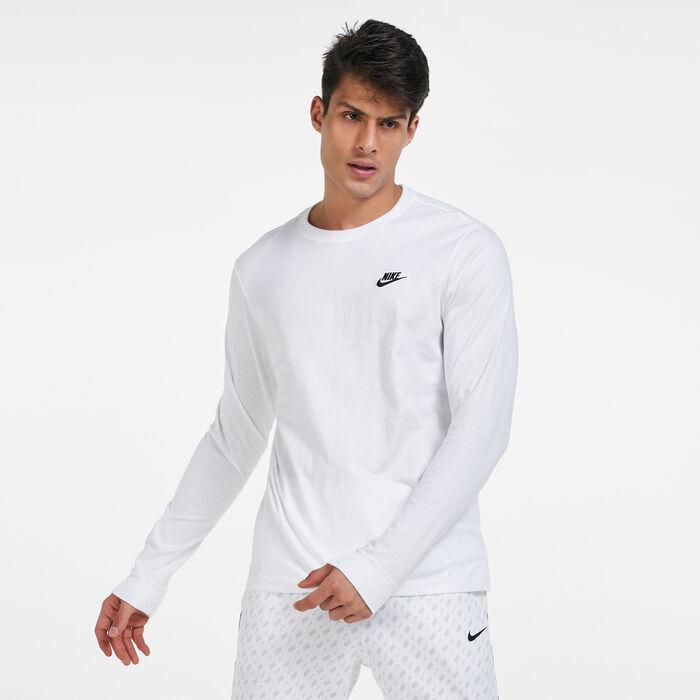 Nike Men's Sportswear Club T-Shirt White image number 0