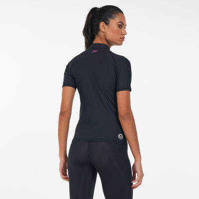 Speedo Women's Delight Rashguard Black