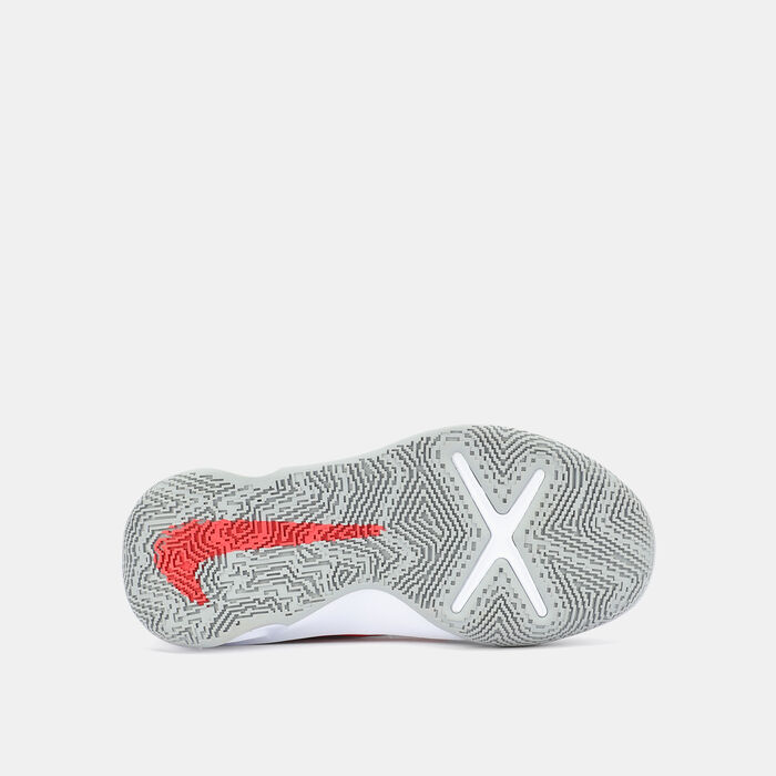 Nike Kids' Team Hustle D 10 Shoe Grey Nike Kids' Team Hustle D 10 Shoe Grey image number 3