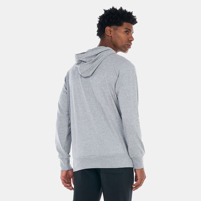 adidas Men's Essentials Logo Hoodie Grey