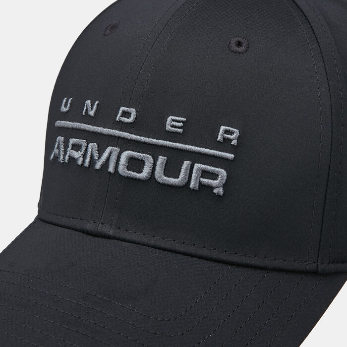 Under Armour Men's Wordmark Cap Black image number 2