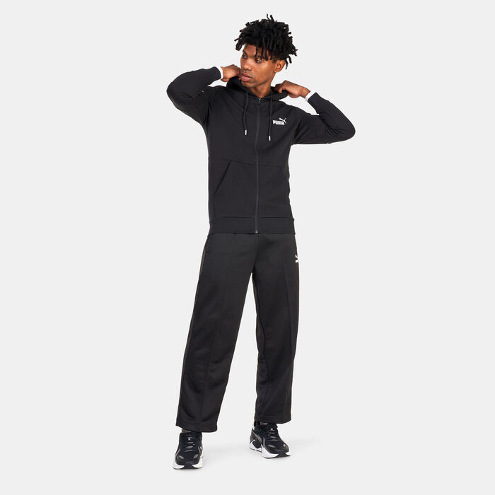 PUMA Men's POWER Colorblock Full Zip Hoodie Black PUMA Men's POWER Colorblock Full Zip Hoodie Black image number 2