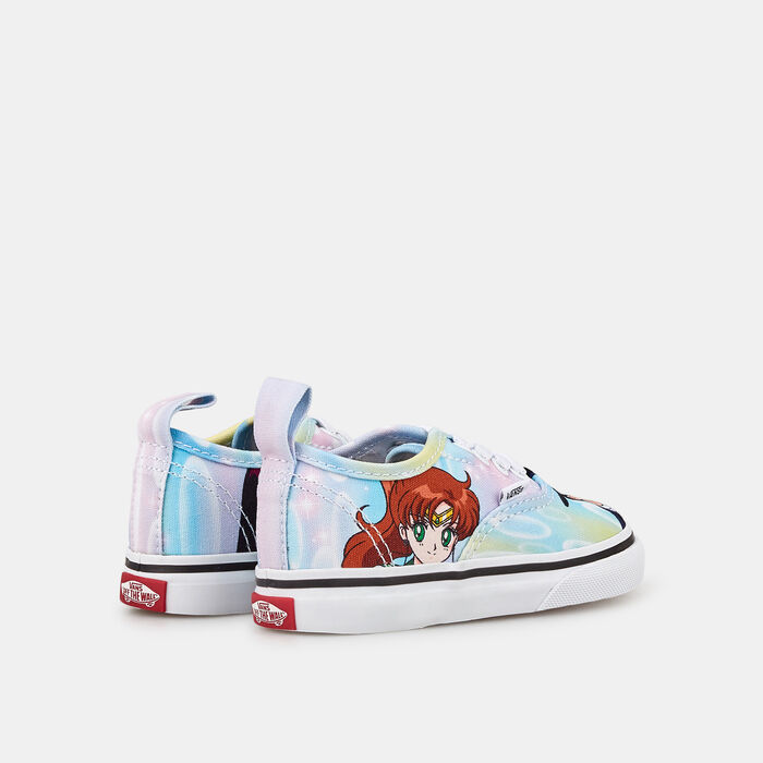 Vans Kids' x Sailor Moon Authentic Elastic Lace Shoe (Toddler) Blue Vans Kids' x Sailor Moon Authentic Elastic Lace Shoe (Toddler) Blue image number 2