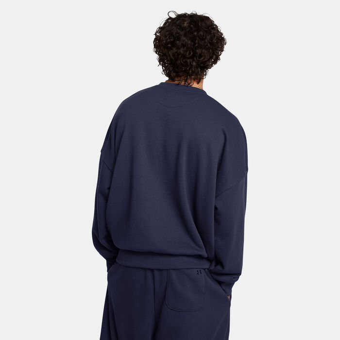 Under Armour Men's Icon Terry Sweatshirt Blue Under Armour Men's Icon Terry Sweatshirt Blue image number 1
