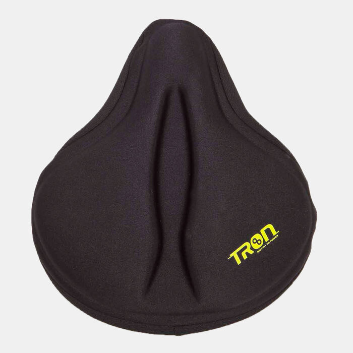 TRON Gel Lycra Foam Saddle Cover (27x28cm) Multi image number 1