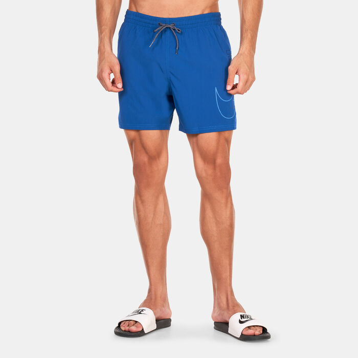 Nike Swim Men's Swim 5-Inch Volley Shorts Blue image number 0
