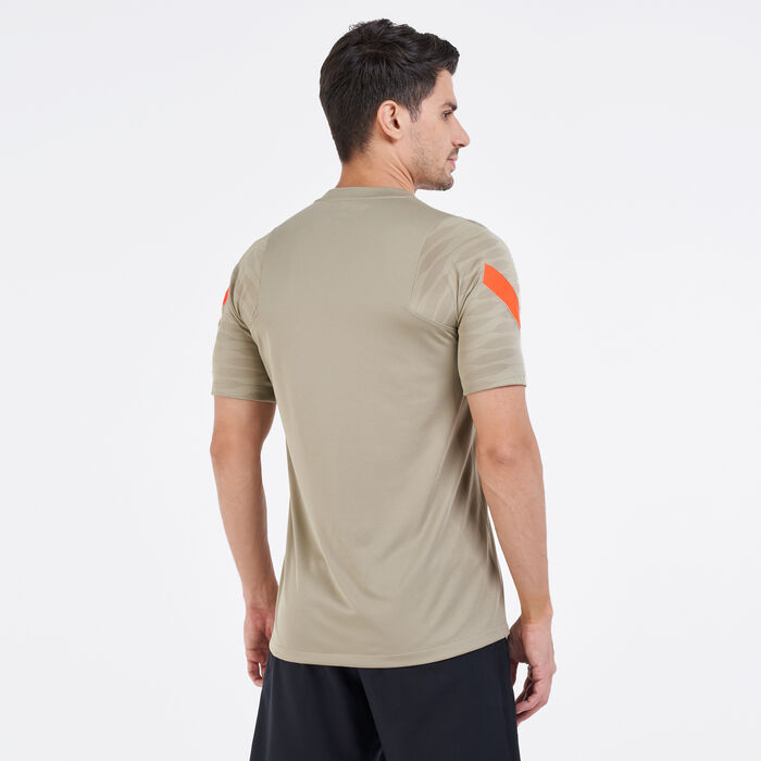 Nike Men's Liverpool F.C. Dri-FIT Strike T-Shirt Brown Nike Men's Liverpool F.C. Dri-FIT Strike T-Shirt Brown image number 1
