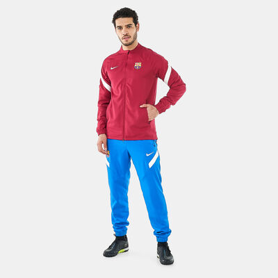Nike Men's Dri-FIT F.C. Barcelona Strike Tracksuit Red