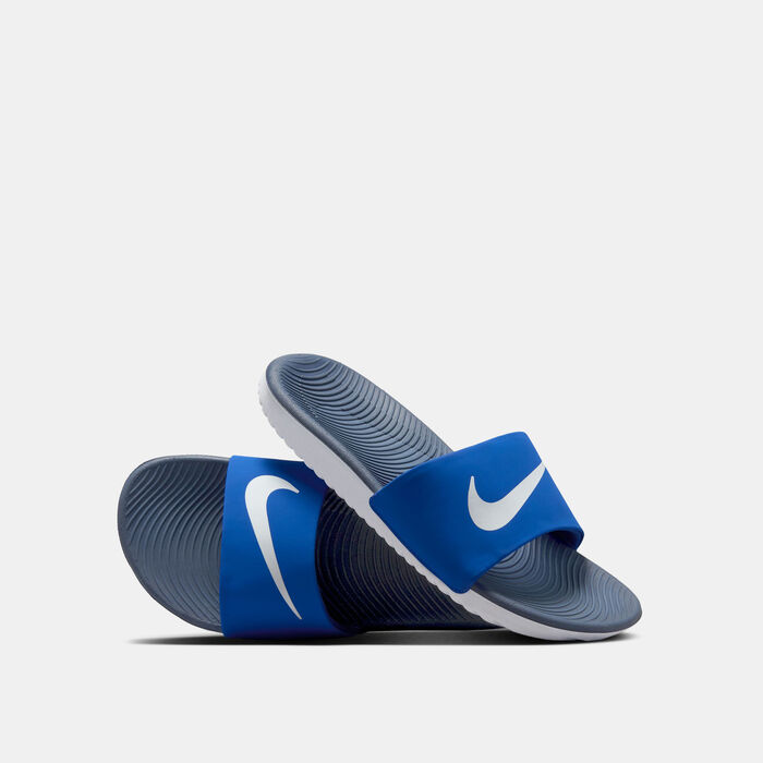 Nike Kids' Kawa Slides Blue image number 1