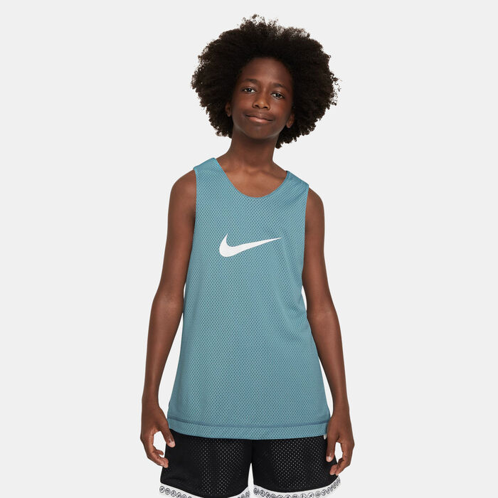 Nike Kids' Dri-FIT Basketball Tank Top Blue Nike Kids' Dri-FIT Basketball Tank Top Blue image number 2