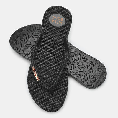 Billabong Women's Kick Back Solid Flip Flops White Billabong Women's Kick Back Solid Flip Flops White