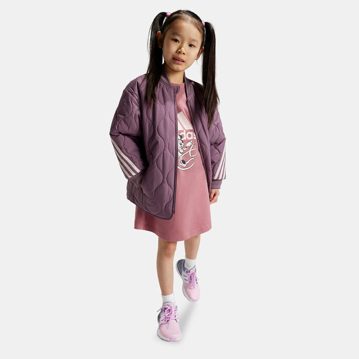 adidas Kids' Disney Minnie and Daisy Dress (Young Kids) Pink adidas Kids' Disney Minnie and Daisy Dress (Young Kids) Pink image number 2