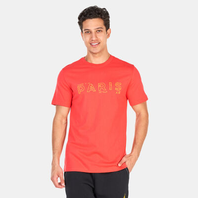 Jordan Men's Paris Saint-Germain T-Shirt Red