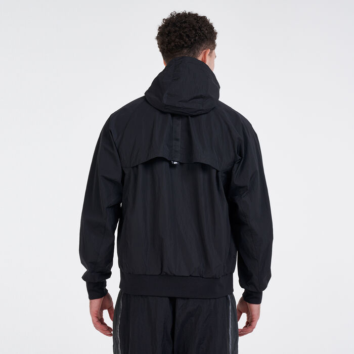 Nike Men's Sportswear Windrunner Hooded Jacket Black Nike Men's Sportswear Windrunner Hooded Jacket Black image number 1