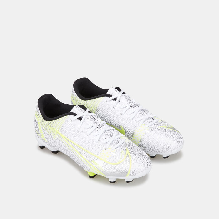 Nike Kids' Mercurial Vapor 14 Academy Multi-Ground Football Shoe White image number 1