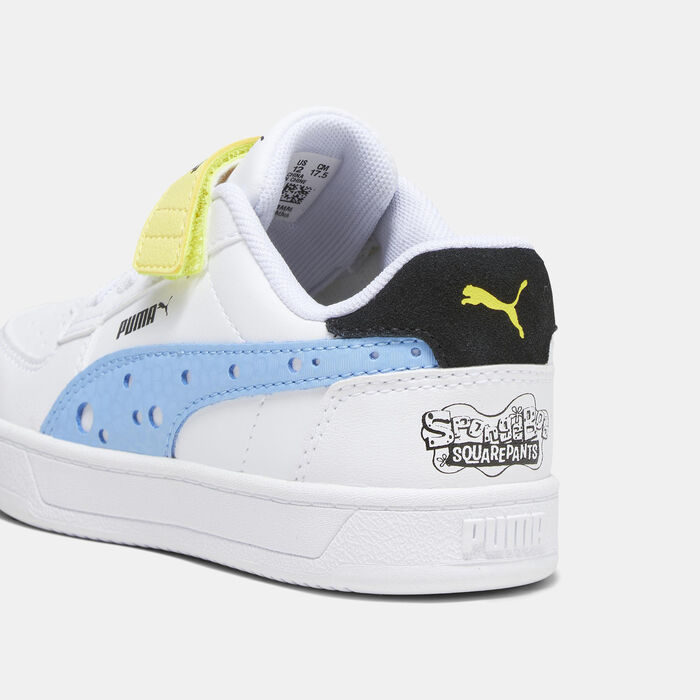 PUMA Kids' X SpongeBob Squarepants Caven 2.0 Shoe White PUMA Kids' X SpongeBob Squarepants Caven 2.0 Shoe White image number 4