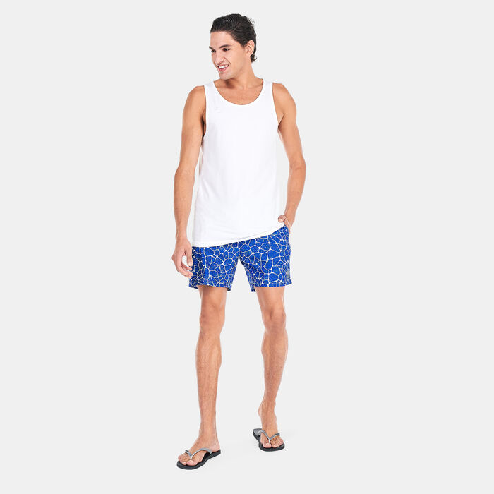 Speedo Men's Printed Leisure Swimming Shorts (16-Inch) Blue Speedo Men's Printed Leisure Swimming Shorts (16-Inch) Blue image number 2