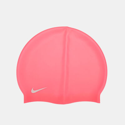 Nike Swim Swim Kids' Solid Silicone Cap (Older Kids) Pink Nike Swim Swim Kids' Solid Silicone Cap (Older Kids) Pink