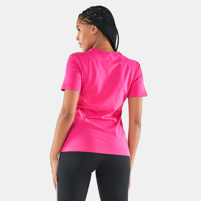 adidas Originals Women's Adicolor Classics Trefoil T-Shirt Pink adidas Originals Women's Adicolor Classics Trefoil T-Shirt Pink image number 1