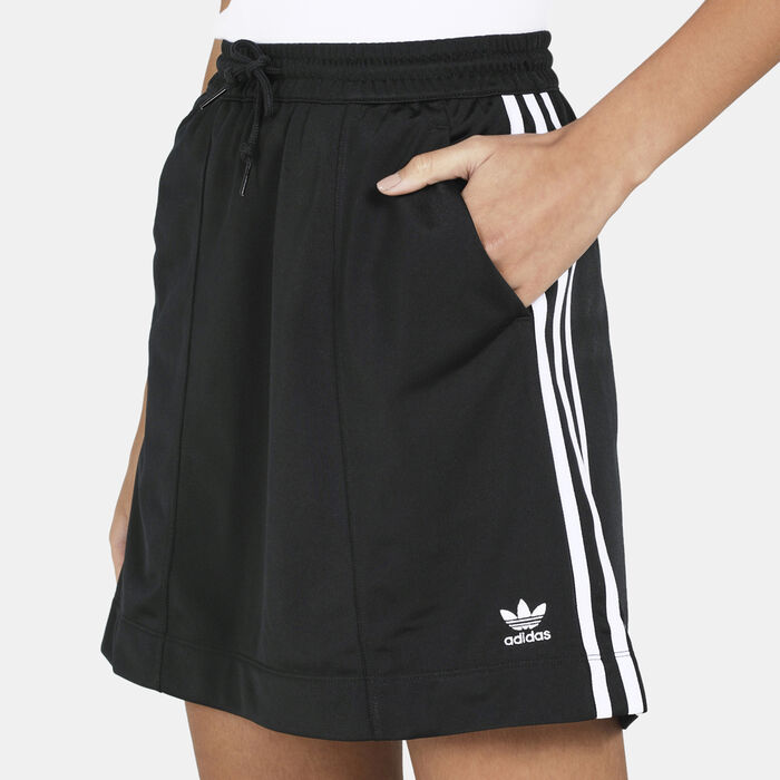 adidas Originals Women's 3-Stripe Skirt Black image number 3