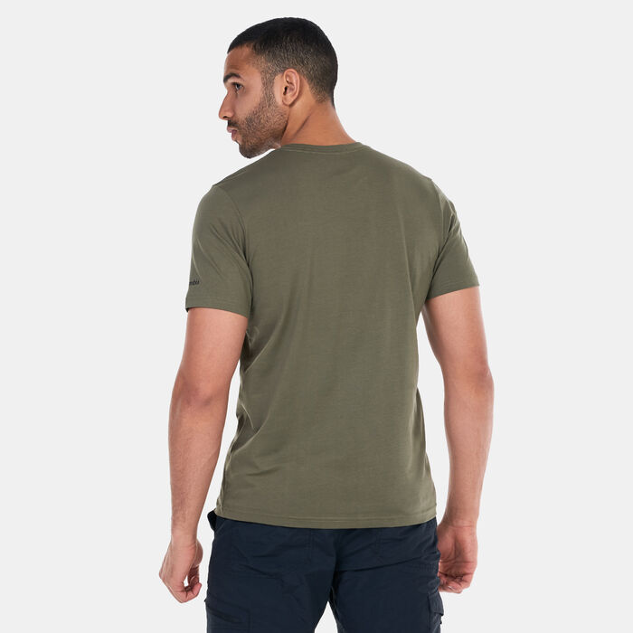 Columbia Men's Rapid Ridge™ Graphic T-Shirt Green Columbia Men's Rapid Ridge™ Graphic T-Shirt Green image number 3