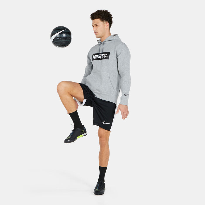 Nike Men's F.C. Essential Hoodie Grey Nike Men's F.C. Essential Hoodie Grey image number 2