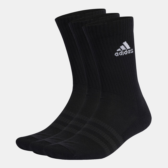 adidas Men's Cushioned Crew Socks (3 Pack) Multi adidas Men's Cushioned Crew Socks (3 Pack) Multi image number 0