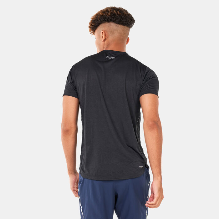 New Balance Men's Impact T-Shirt Black New Balance Men's Impact T-Shirt Black image number 1