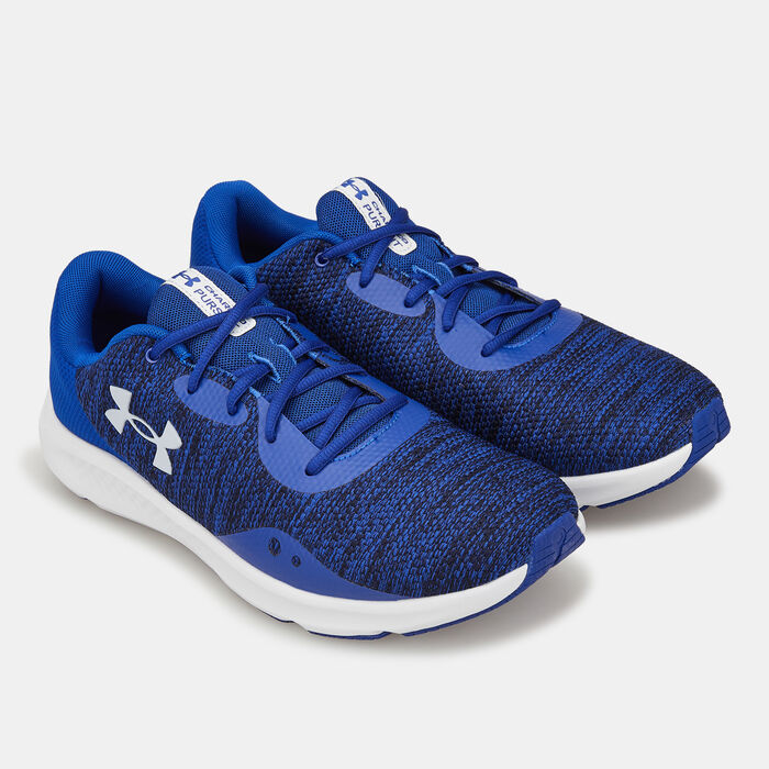 Under Armour Men's UA Charged Pursuit 3 Twist Running Shoe Blue Under Armour Men's UA Charged Pursuit 3 Twist Running Shoe Blue image number 2