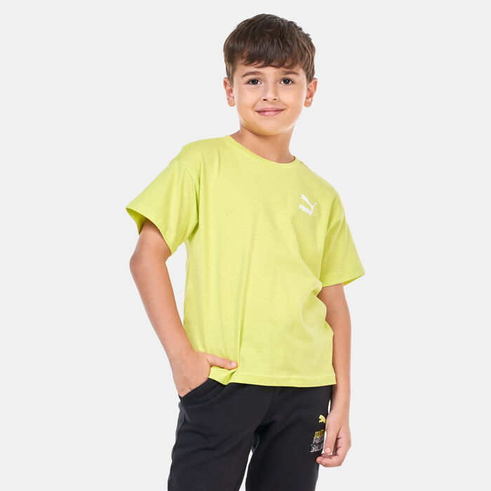 PUMA Kids' Better Classics T-Shirt Green PUMA Kids' Better Classics T-Shirt Green image number 0