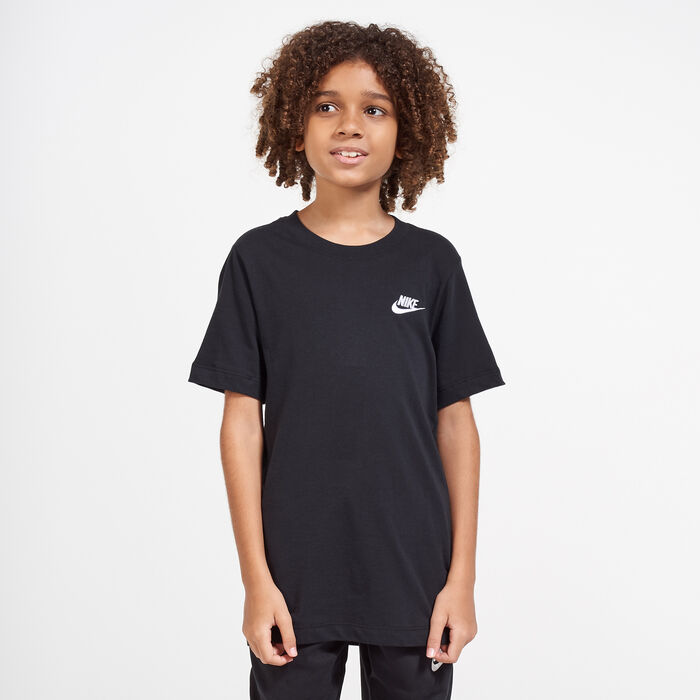 Nike Kids' Sportswear T-Shirt (Older Kids) Black Nike Kids' Sportswear T-Shirt (Older Kids) Black image number 0