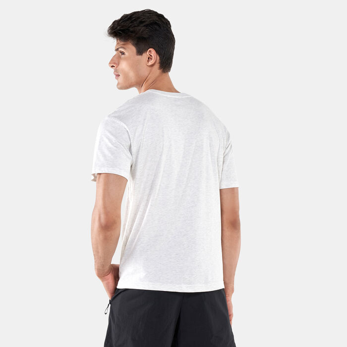 New Balance Men's Uni-ssentials Cotton T-Shirt Grey New Balance Men's Uni-ssentials Cotton T-Shirt Grey image number 1