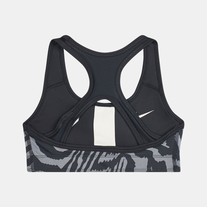 Nike Kids' Swoosh Reversible Sports Bra (Older Kids) Black image number 1