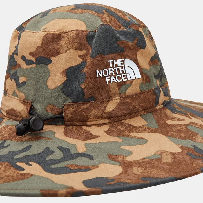 The North Face Twist and Pouch Wide-Brimmed Hat Brown image number 2