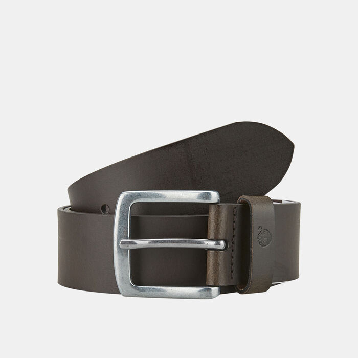 Timberland Men's Leather Belt Brown image number 0