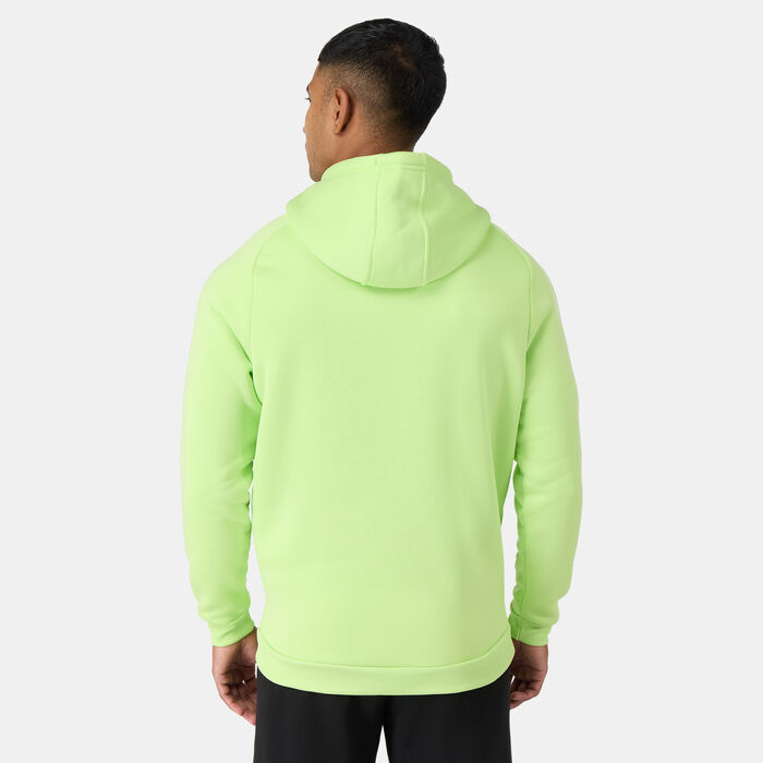Under Armour Men's Armour Fleece Pro Kanga Hoodie Green Under Armour Men's Armour Fleece Pro Kanga Hoodie Green image number 1