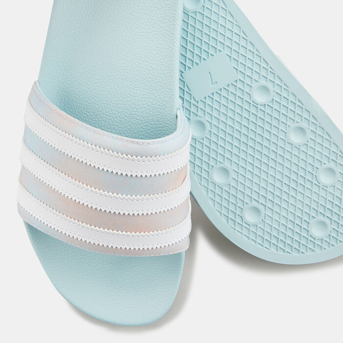 adidas Originals Women's Adilette Slides White adidas Originals Women's Adilette Slides White image number 2