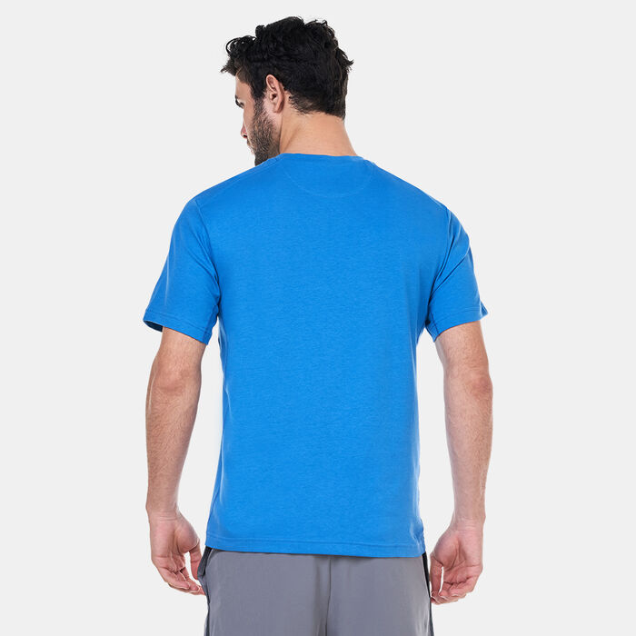 Nike Men's Primary Dri-FIT Training T-Shirt Blue Nike Men's Primary Dri-FIT Training T-Shirt Blue image number 1