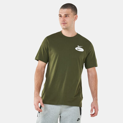 Nike Men's Sportswear Swoosh League T-Shirt Green