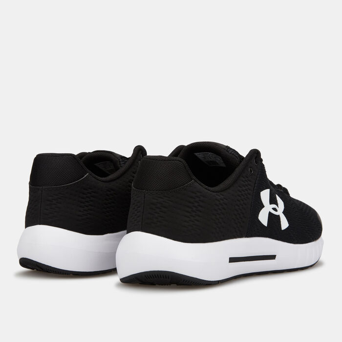 Under Armour Men's UA Micro G® Pursuit BP Running Shoe Black Under Armour Men's UA Micro G® Pursuit BP Running Shoe Black image number 2