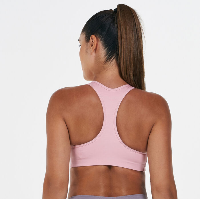 Nike Women's 1-Piece Pad Sports Bra Pink Nike Women's 1-Piece Pad Sports Bra Pink image number 1