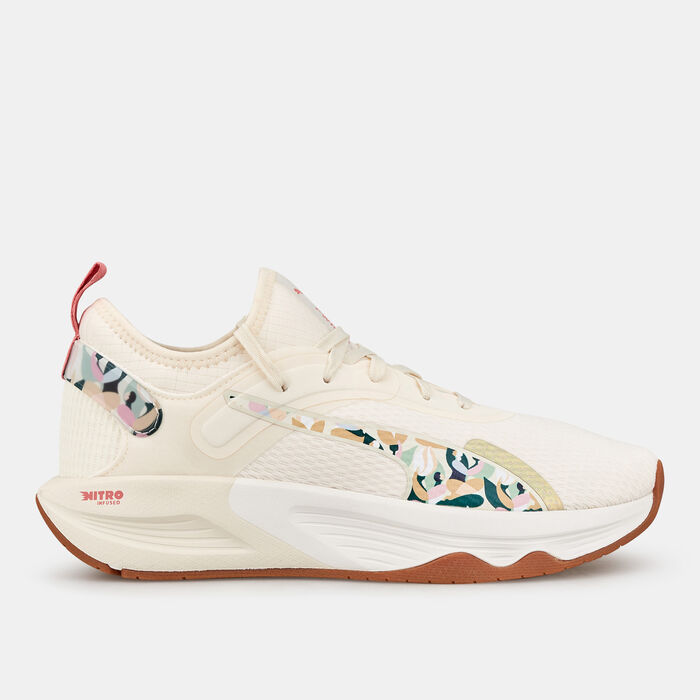 PUMA Women's x Maggie Stephenson PWR XX NITRO Training Shoe Beige PUMA Women's x Maggie Stephenson PWR XX NITRO Training Shoe Beige image number 0