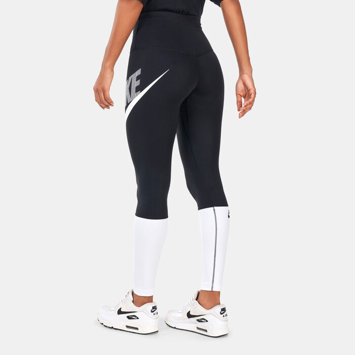 Nike Women's Dri-FIT One High-Waisted Dance Leggings Black Nike Women's Dri-FIT One High-Waisted Dance Leggings Black image number 1