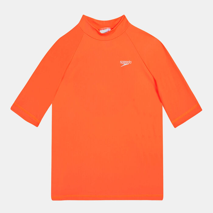 Speedo Kids' Printed Rashguard Orange image number 0