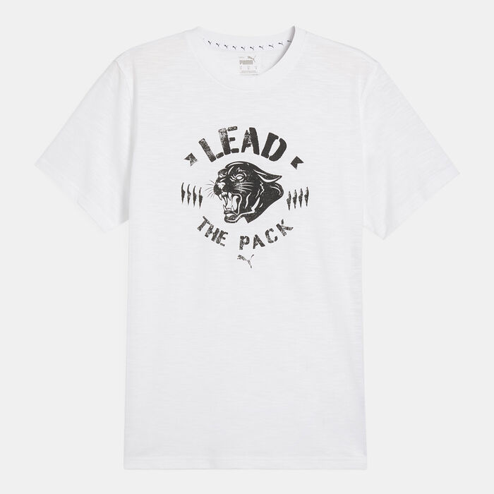 PUMA Men's Run Favourite Running T-Shirt White PUMA Men's Run Favourite Running T-Shirt White image number 0